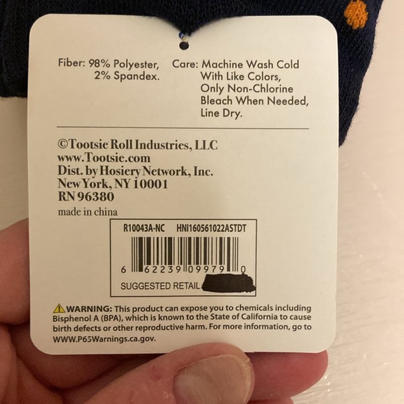 Charms Blow Pop Bubble Gum Candy Sucker Lollipop Ankle Socks Bundle Set - Picture 8 of 15